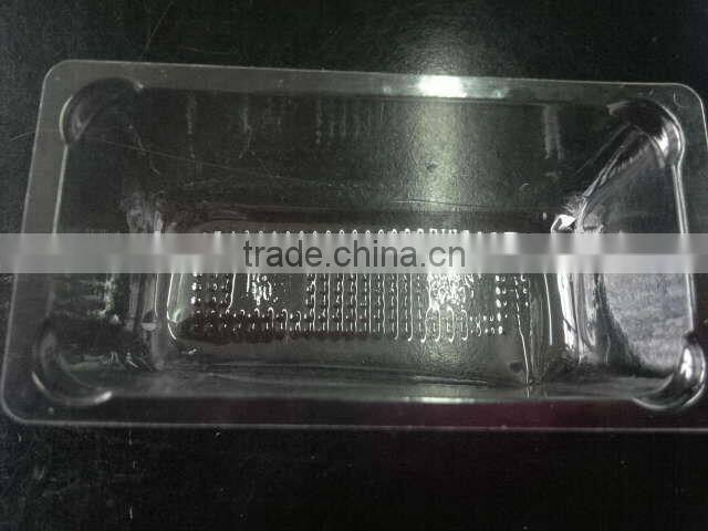 Small plastic food packing inner tray, potato chips packing tray