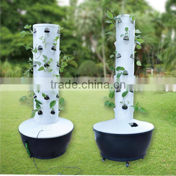 Vertical Column hydroponic Aeroponic planting system AEROPONIC TOWER