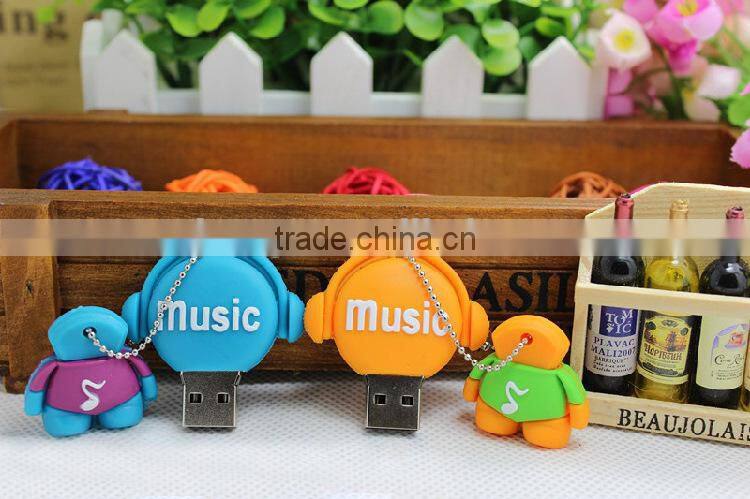 cheap soft PVC usb stick logo print