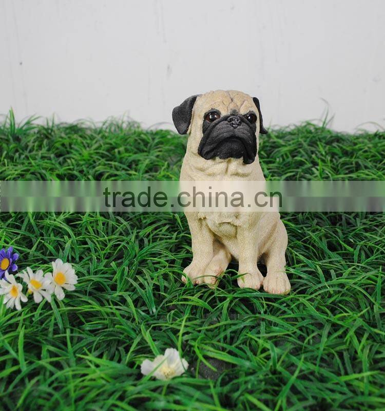 China Factory Mini Fiberglass Dog Statue