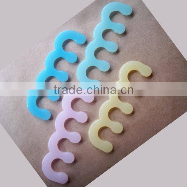 Nail Art Tool Silicone Material Soft Gel Toe Separators