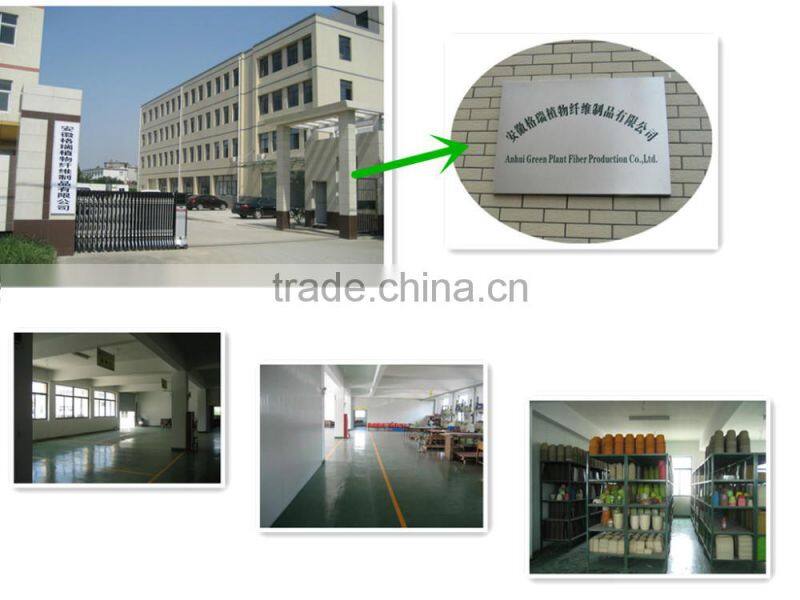 bidgradable round eco outdoor bamboo fiber plant flower pot with holder