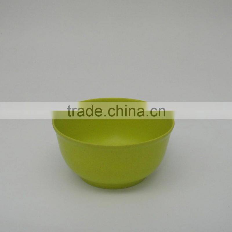 2016 popular biodegradable bamboo fiber rice bowls