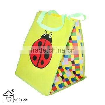 2015 new washable folding fashion pp woven shopping bag