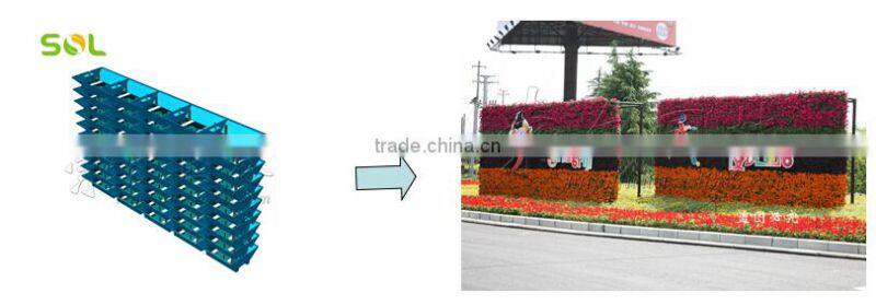 garden flowers flora felt living wall planter vertical garden supplies