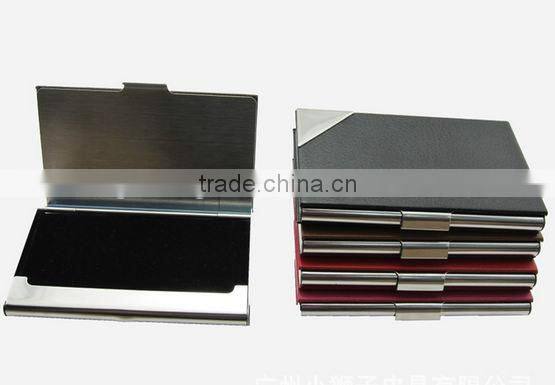 Nice Promotion Rose red PU Card case