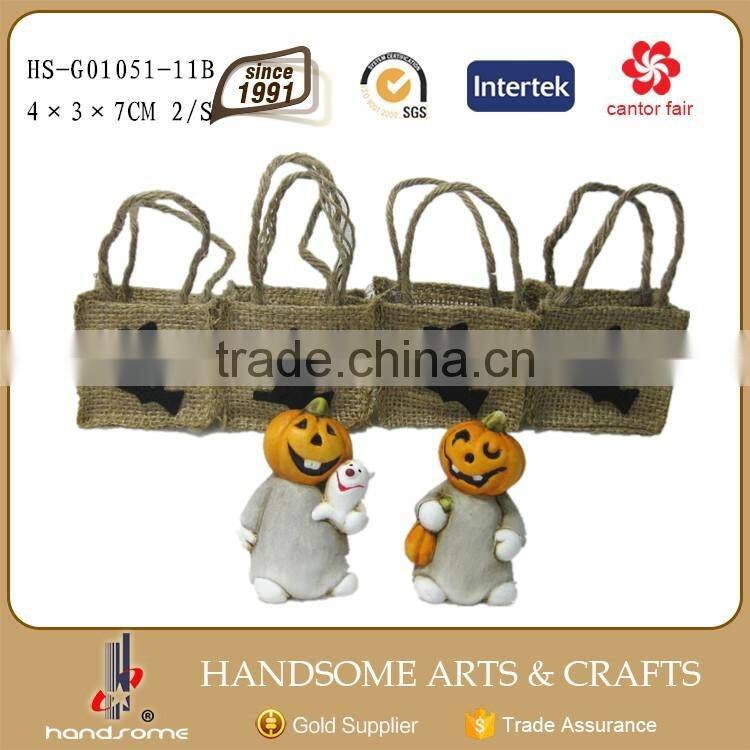 Cheap Small Halloween Decoration Items Wholesale Ceramic Figurines