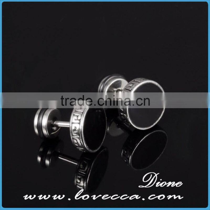 Wholesale Ear Piercing Studs Stainless Steel Dumbbell Earrings