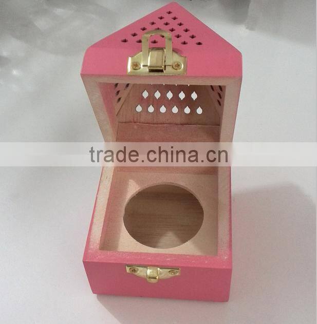 2016 unique design potable wood incense burner for hot sale