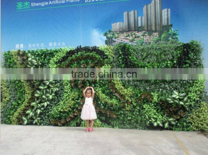 2016 new line green wall for fashion show plants green wall