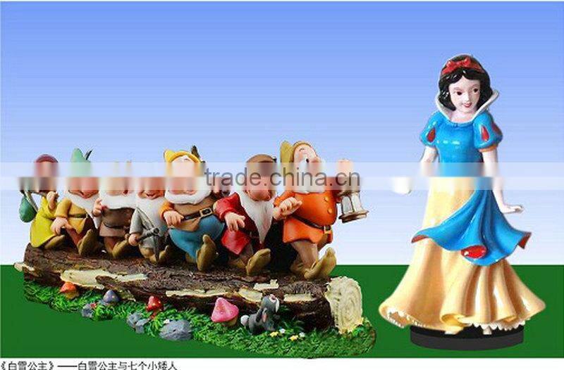 Fiberglass little man cartoon character