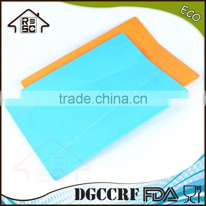 NBRSC PP plastic foldable chopping board set flexible cutting board