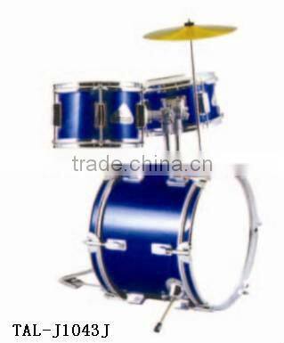 3- piece children drum set in red with throne