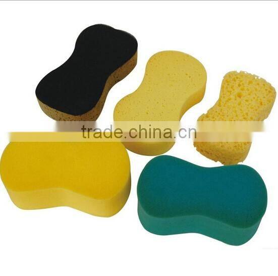 plush fibre sponges/ car washing sponge