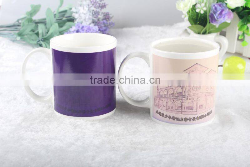 Change Color Cermic Cup Christmas Gifts