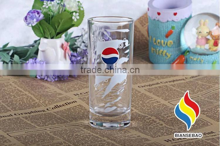 High White glass coffee cup, glass tea cup, glass cup