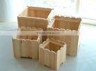 2012 promotion wooden flowerpot