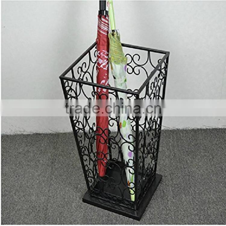 Handmade cheap metal display rack hot sale umbrella holder
