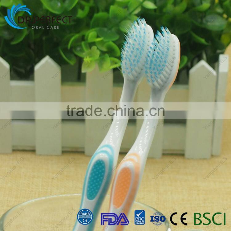 Super Soft Bristle Toothbrush For Adult Rubber Handle Easy Grip