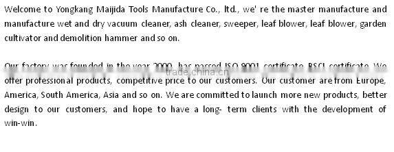 adjustable tube Garden electric vacuum air Leaf blower 3000W 3 function fan