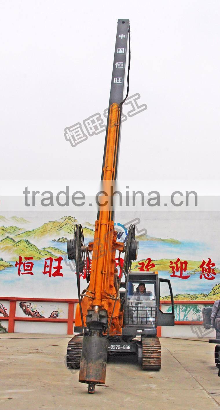23m Auger Foundation Pile Drilling Rig