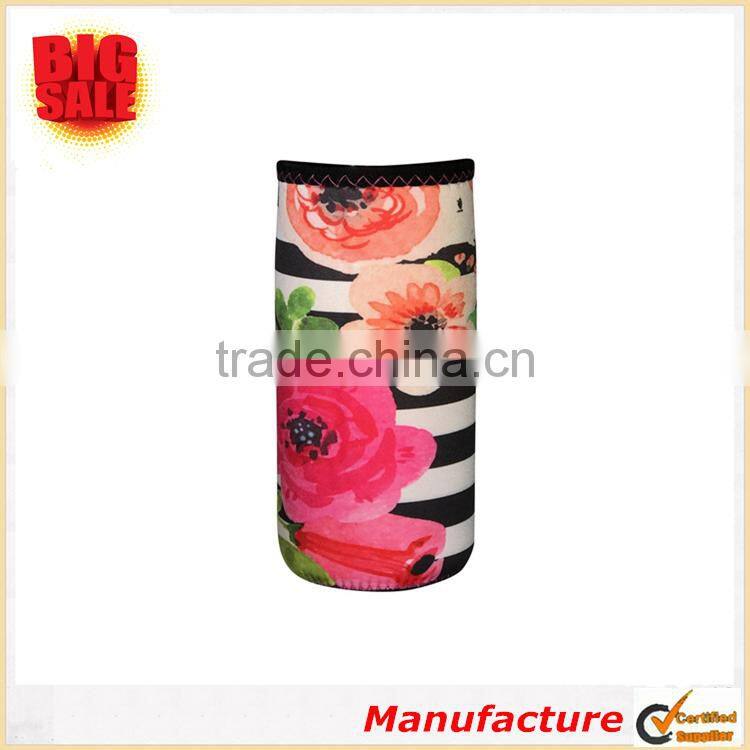 2017 The newest style neoprene bottle sleeve water bottle thermal insulated bottle sleeve