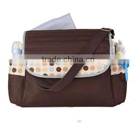 Brown Dots Mommy Bag for Baby