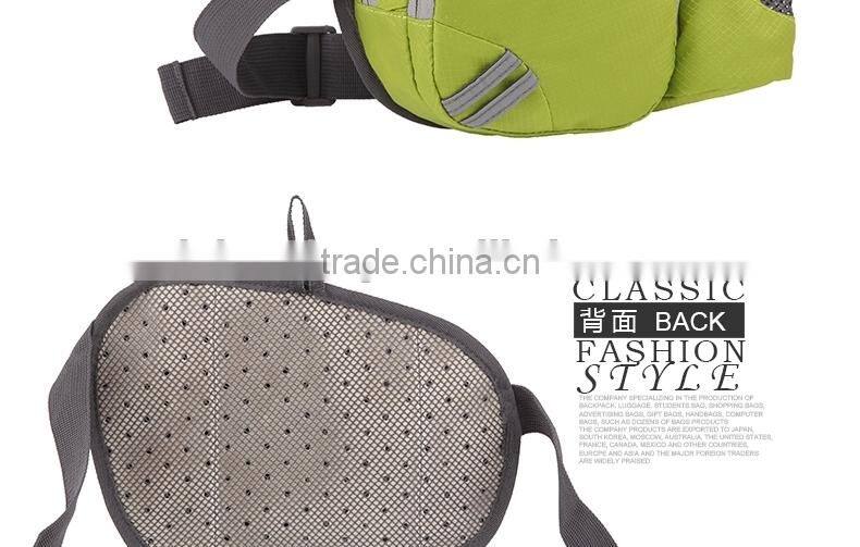 Customized outdoor sports water bottle waist bag