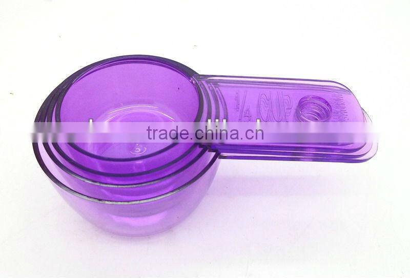 4pcs Transparent Measuring Cup Set CK-S035