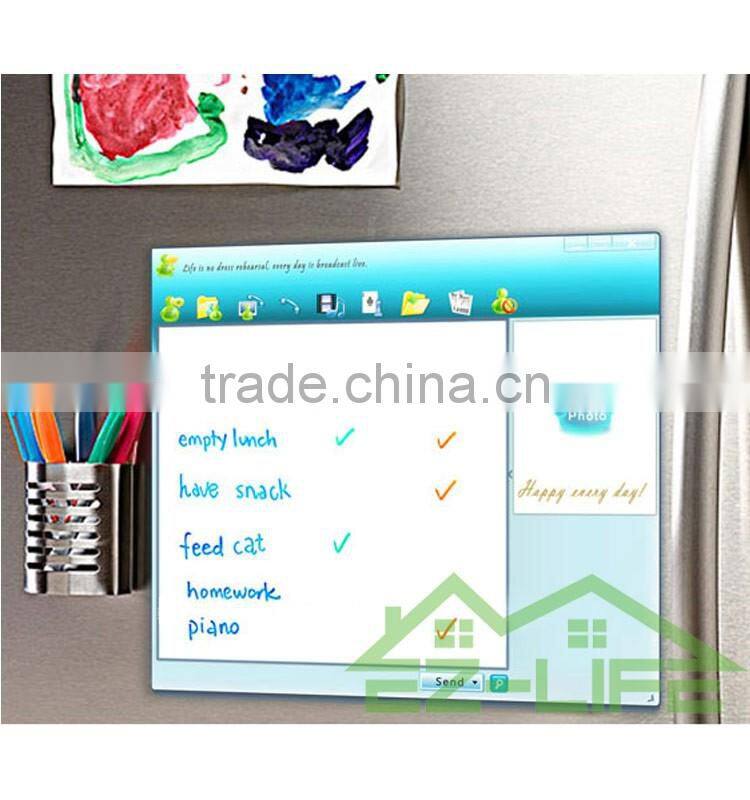 2017 Best quality Good Soft PVC Fridge Magnet Sticker