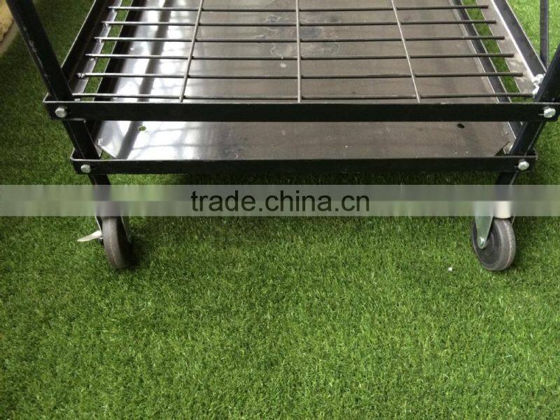 small flower display cart flower stand