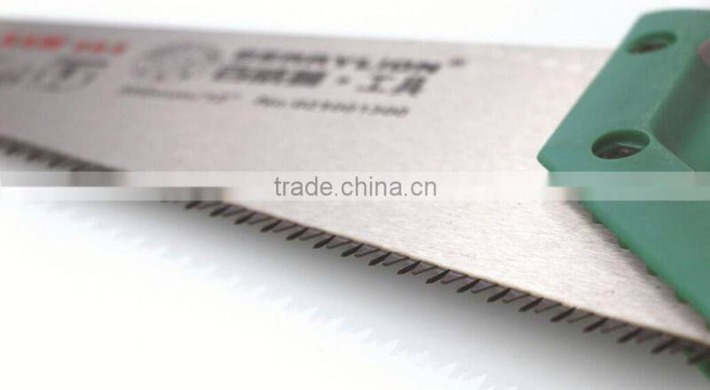 300mm hand garden sharp saw with rubber handle, hand saw for tree and branch