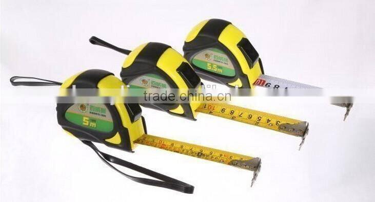 5m and 7.5m rubber covered tape measure with magnetism design