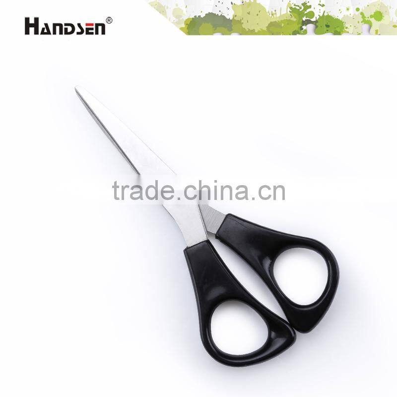 5-1/2"plastic hande student scisors left hand scissors