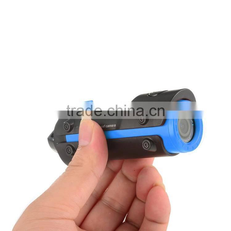 2016 New Extreme Action Sport Full HD 1080P Waterproof Sport Helmet Action Camera DV Camcorder