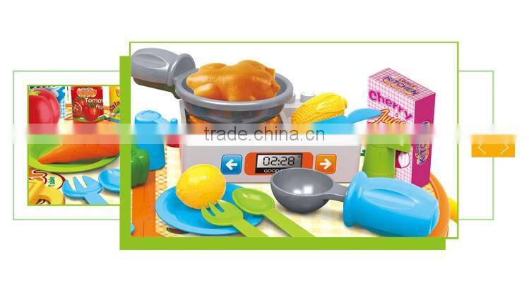 Hot sale plastic kitchen toy play kids cooking games