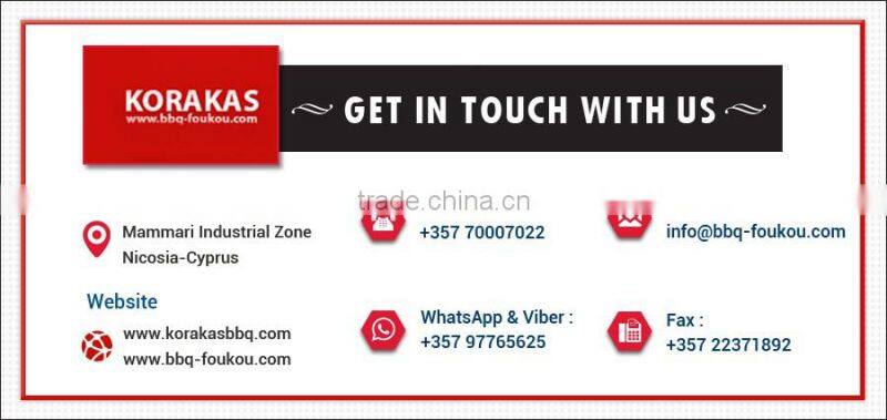 CE Approved Height Adjustable Kebab Barbecue Grill