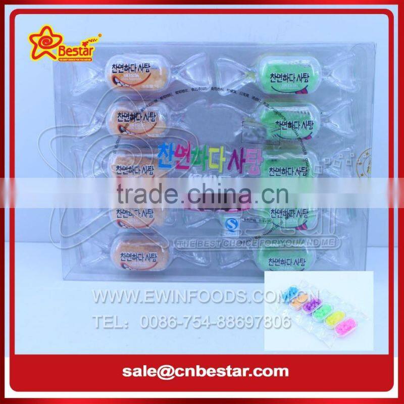 Jar Packing Star Shape Rock Crystal Hard Candy