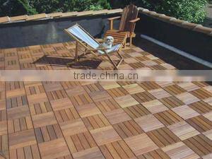 Outdoor Deck Floor Covering Strand Woven Bamboo Decking Tile Unit Carbonized Color-KE-OS0825