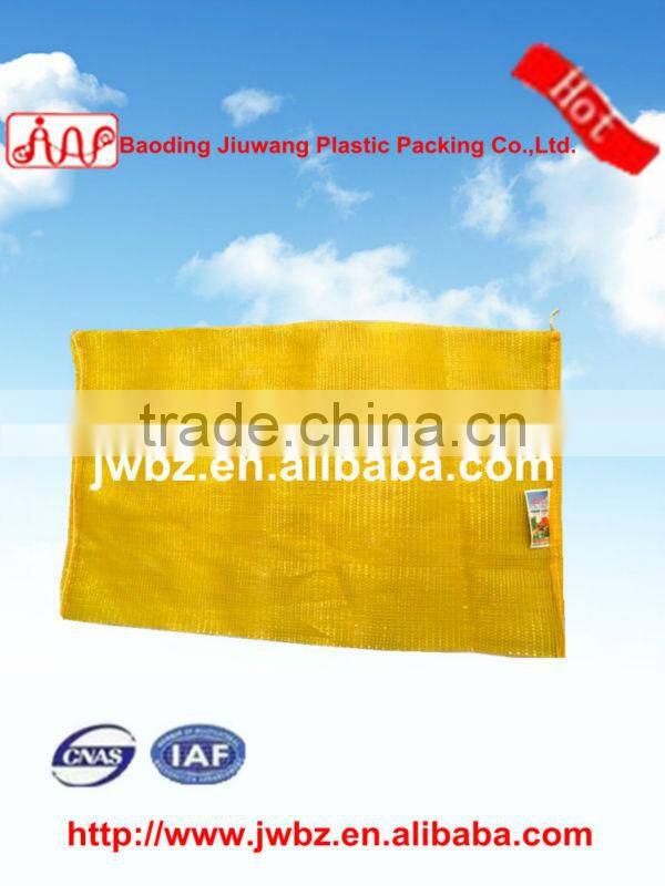 High Strength HDPE raschel bag for packing potatoes and onions
