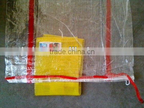 Turkey PP woven sacks, Leno mesh sacks, vegetables woven sacks