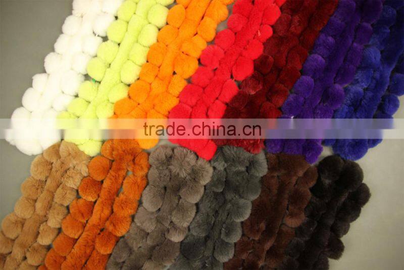 High Quality Knitted Rex-Rabbit Scarf