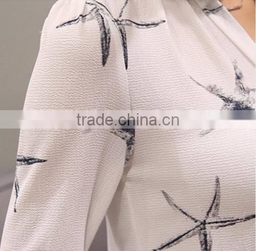 2016 Summer New Arrival Female Long-Sleeve Blouse
