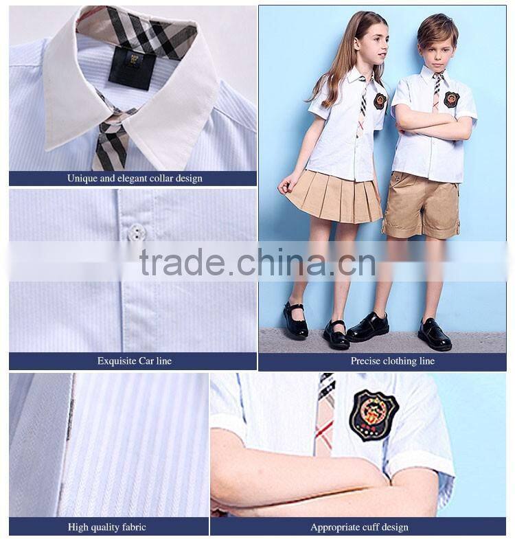 Bespoke School Uniform Cotton Shirt For Boys And Girls
