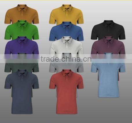 Custom 100% Polyester Dry Fit Mens Quick Dry Polo Shirt Wholesale Golf Polo Shirt