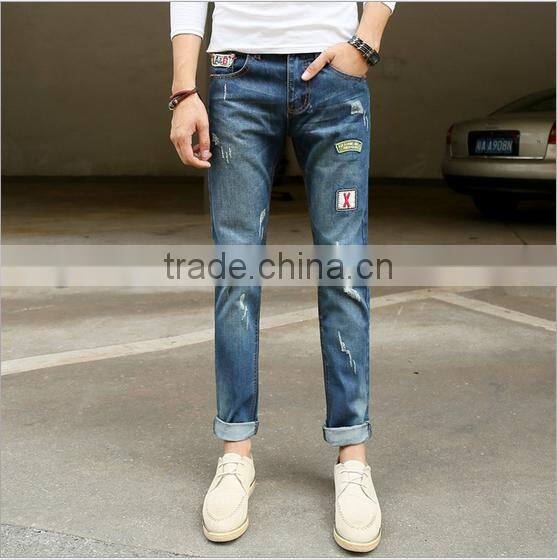 Men Latest Design Denim Jeans Pants Wholesale Cheap For Man Trousers