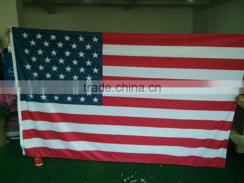 printed polyester national flag