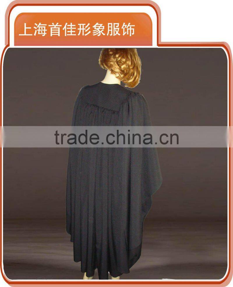 graduation gown major gown academic uniforms Deluxe doctoral gown