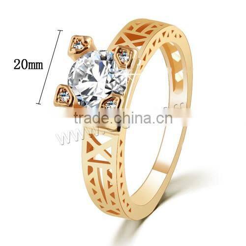 new design gold finger ring Zinc Alloy Finger Ring latest gold finger ring designs