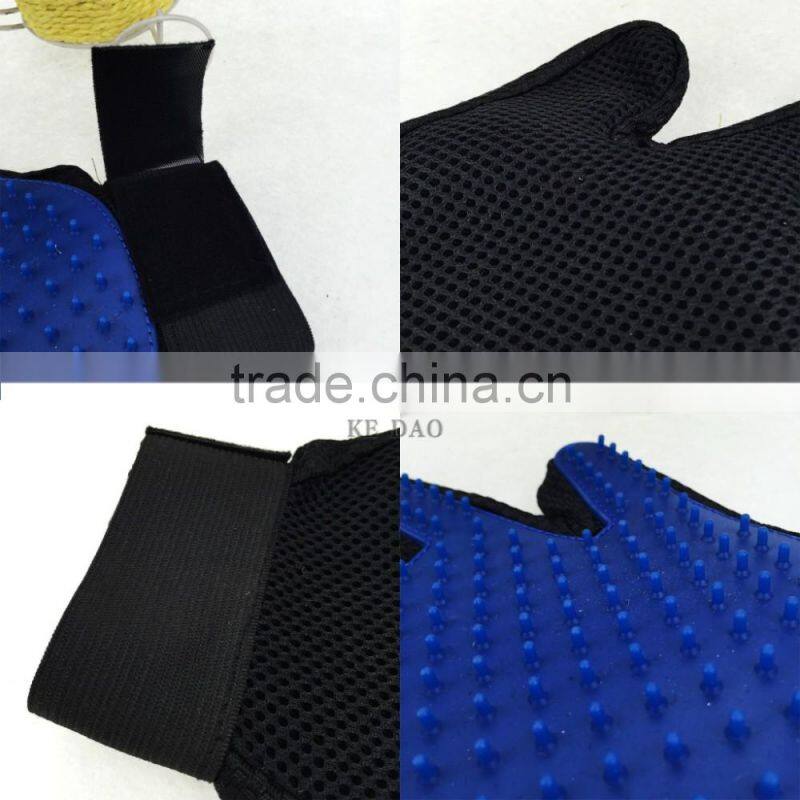 2017 FASHION Cleaning Bath Gloves,Silicone Pet Grooming Glove Brush